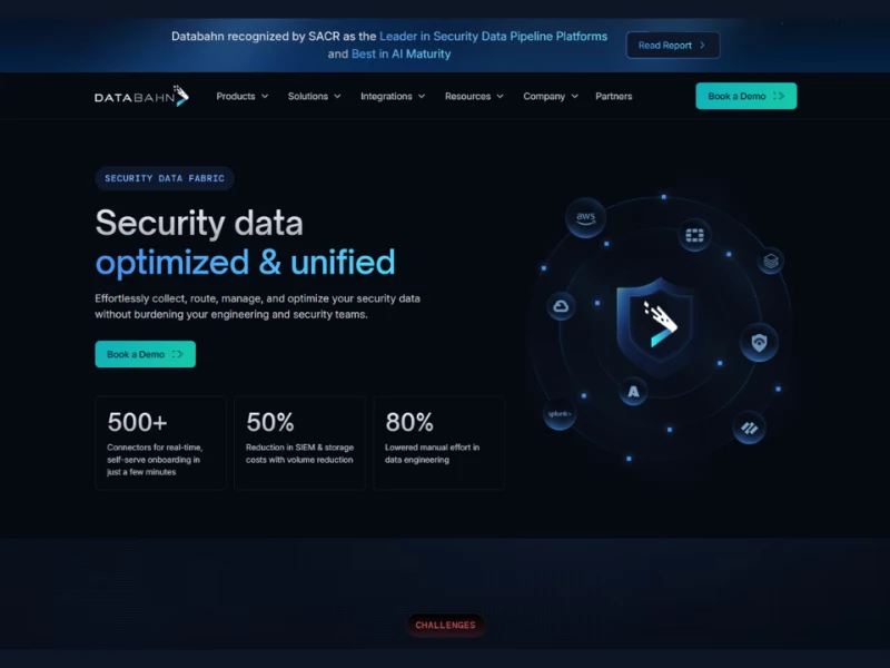 databahn website design
