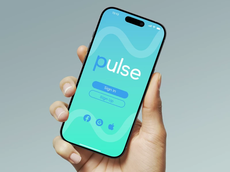 Pulse App Design by Cormac Fee Design