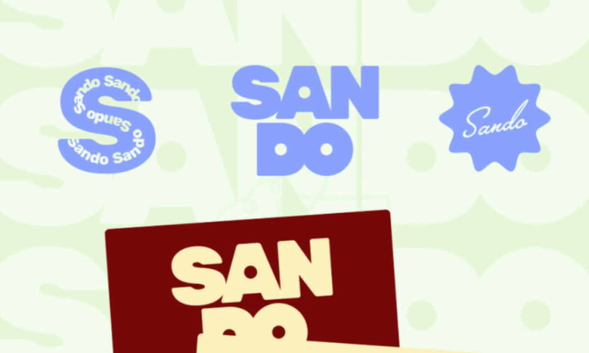Sando logo design by Muse Studio.
