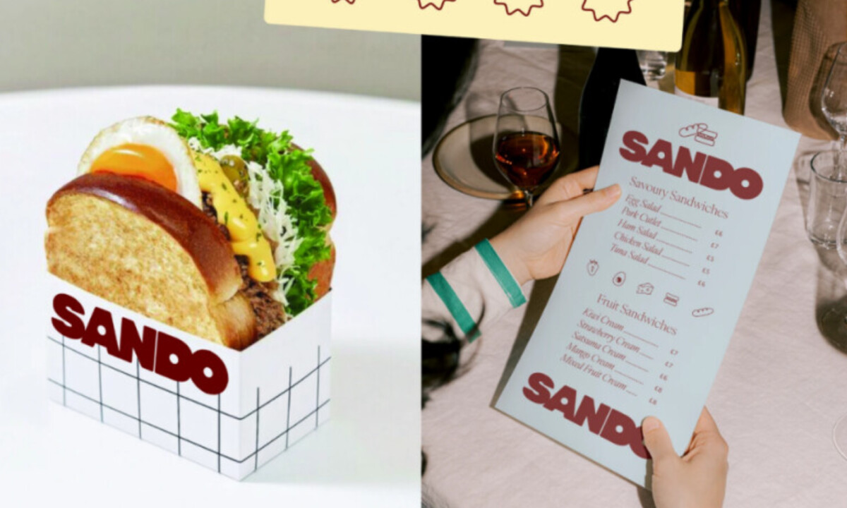 Sando logo design by Muse Studio.