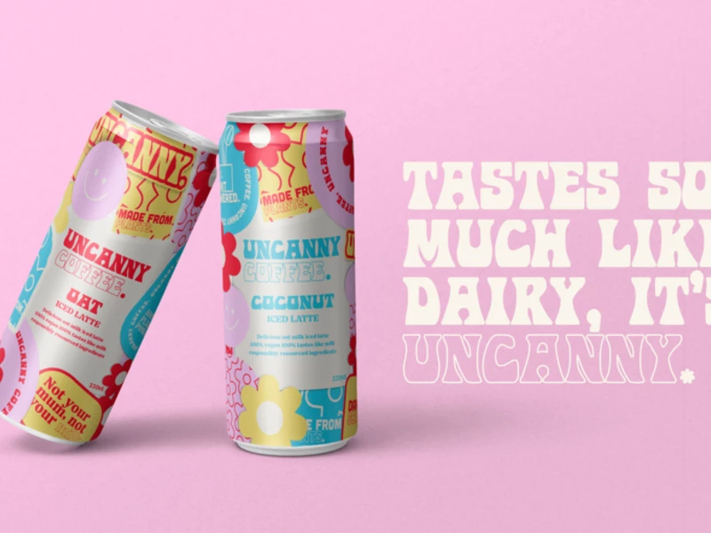 Uncanny Coffee packaging design by Studio Chapman.