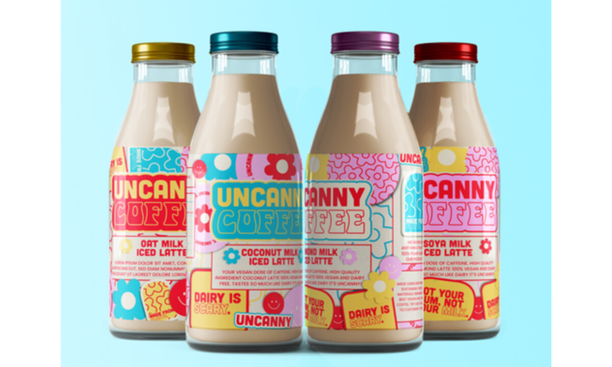 Uncanny Coffee packaging design by Studio Chapman.