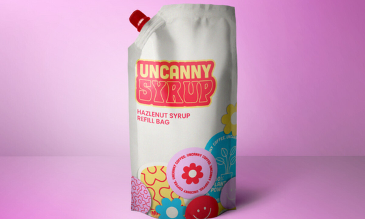 Uncanny Coffee packaging design by Studio Chapman.