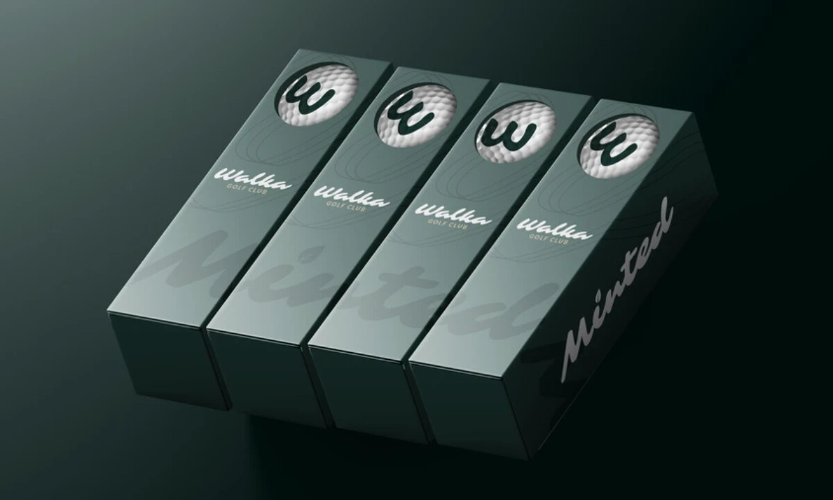 Walka Golf Club packaging design by Stak Graphics.