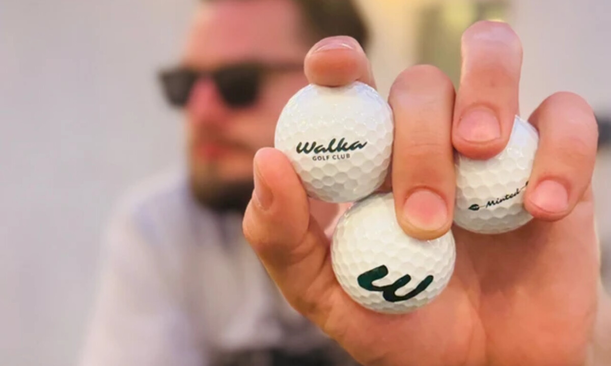 Walka Golf Club packaging design by Stak Graphics.