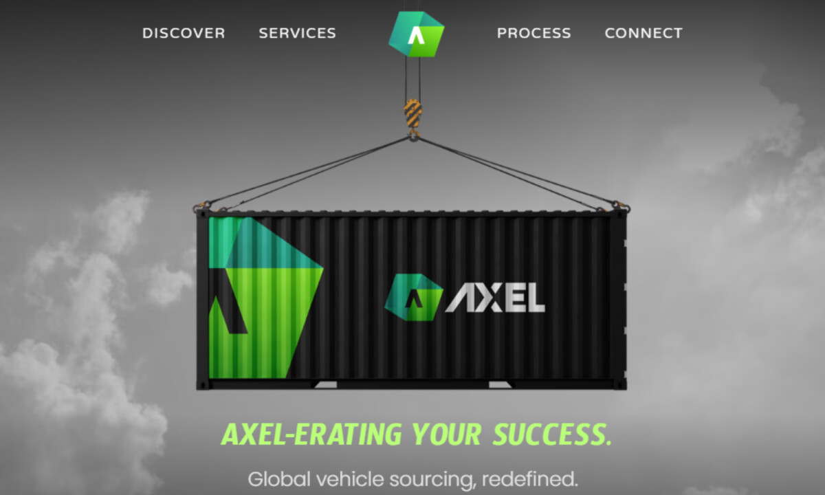 Axel Trading Group website design by Studio.909.