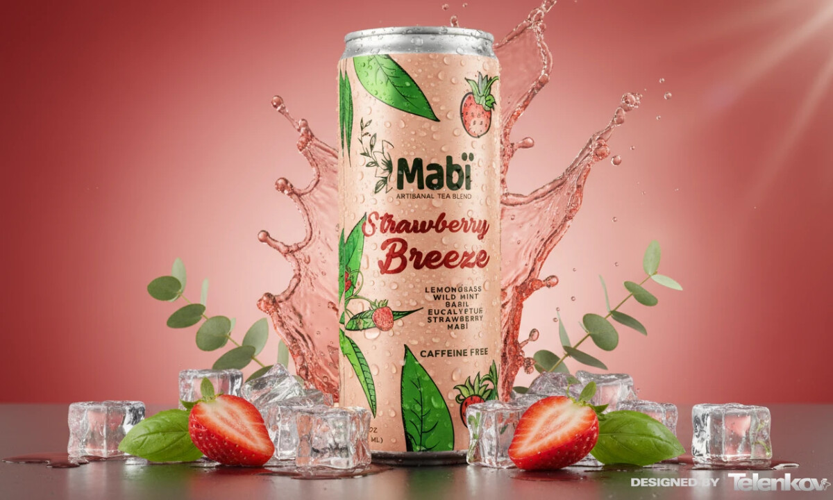 Mabï Artisanal Tea packaging design by Telenkov.