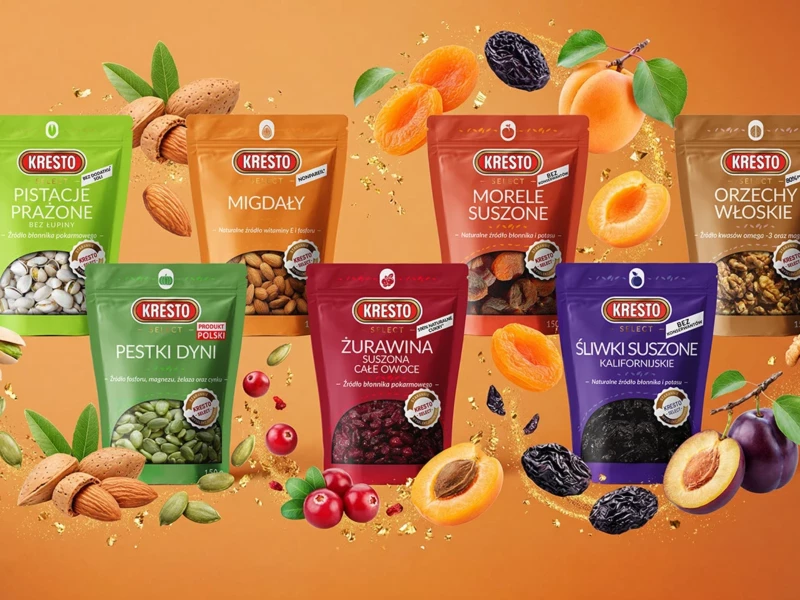Kresto packaging design by Łukasz Podwysocki.