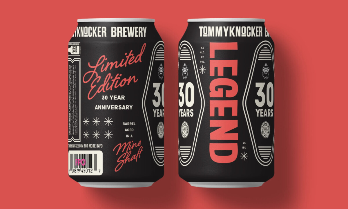 Tommyknocker Brewery packaging design by Ember Design LLC.