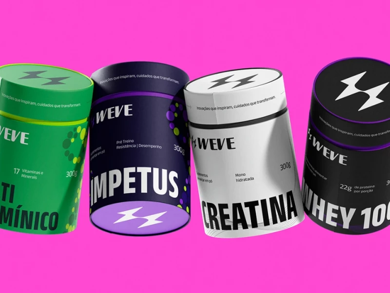 WEVE® packaging design by Kaleman Ivens Design.