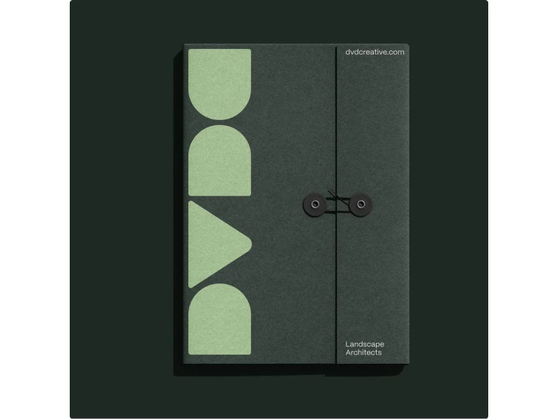 David Volz Landscape Architects Print Design by Reform Studio LLC
