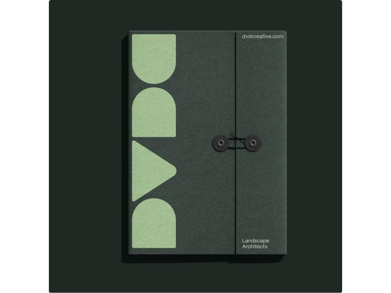 David Volz Landscape Architects Print Design by Reform Studio LLC