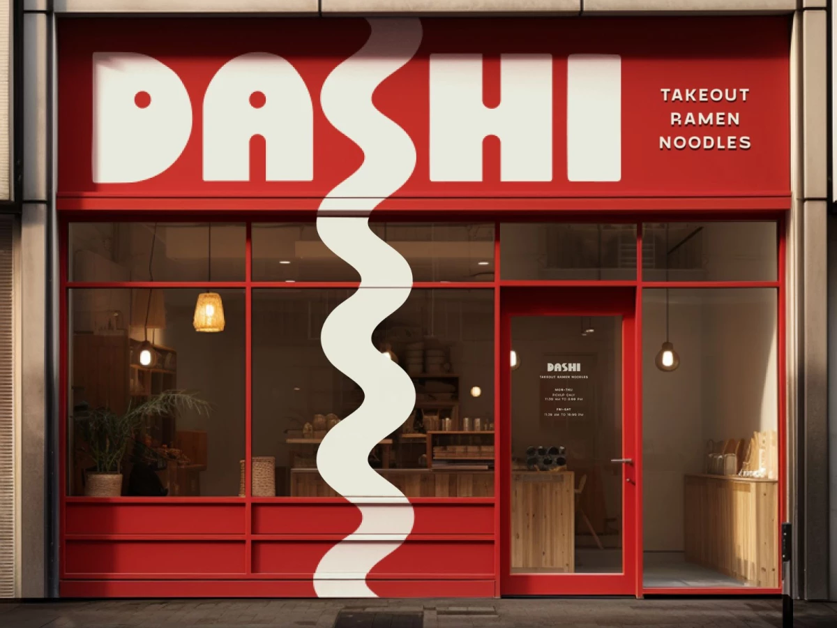 DASHI Ramen Print Design by Super Studio