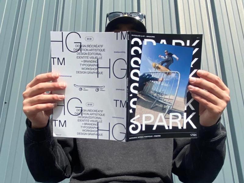 Spark Vol.6 Print Design by Habillage Graphique