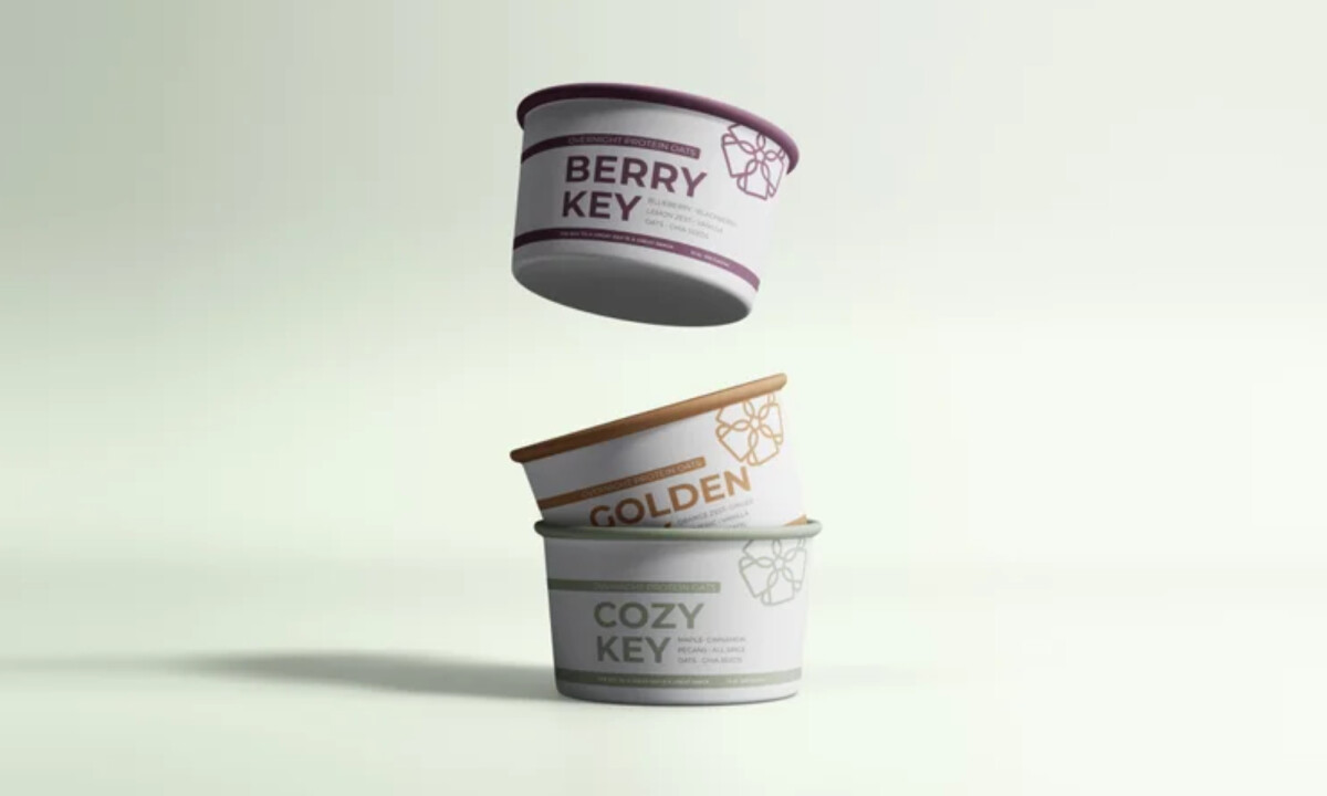 Key Kafé packaging design by Purposyn.