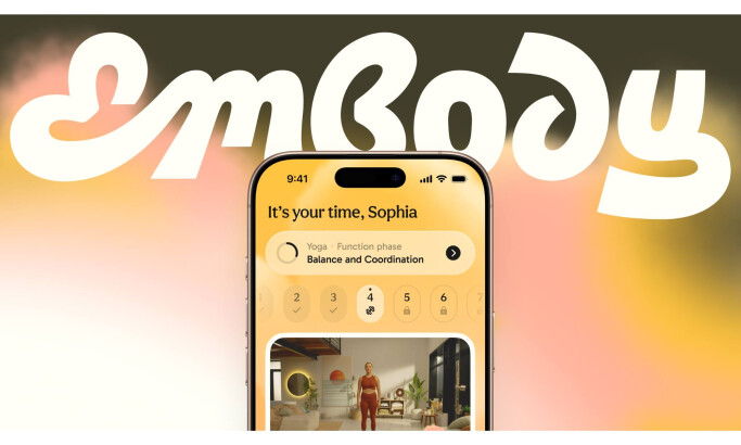 Embody App Design by Goodface