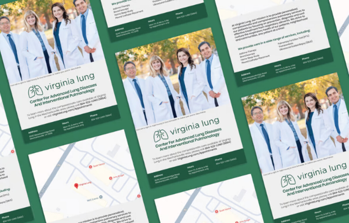 Virginia Lung print design by Betty K's Design.