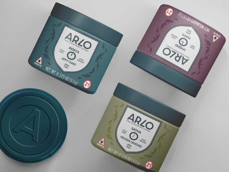 ARLO packaging design by Julia Kobeszko.