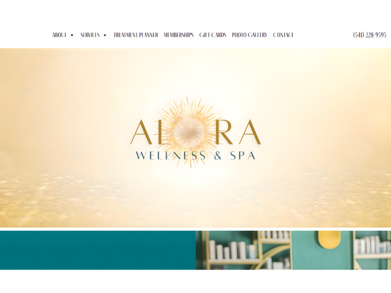 Alora Wellness & Spa Website Design by Sector45
