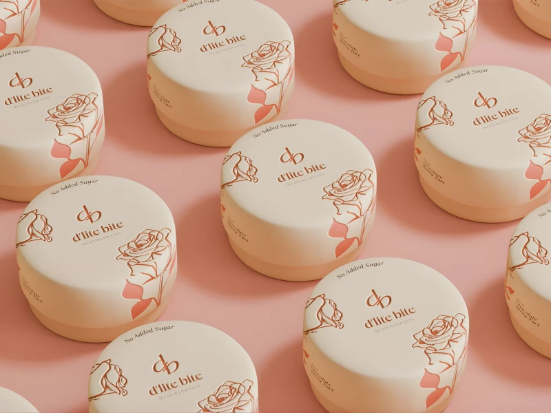 d'lite bite Packaging Design by Lioness Design