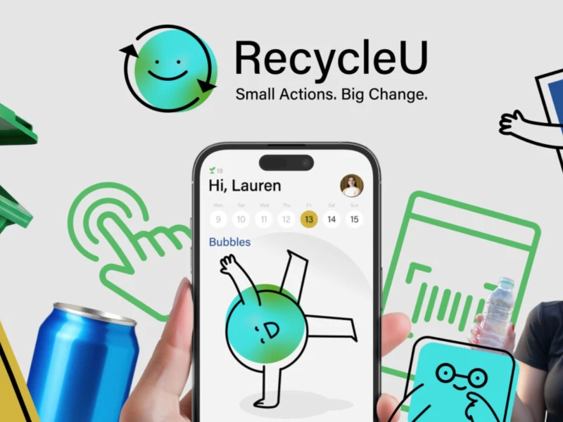 RecycleU App Design by Lauren Novak