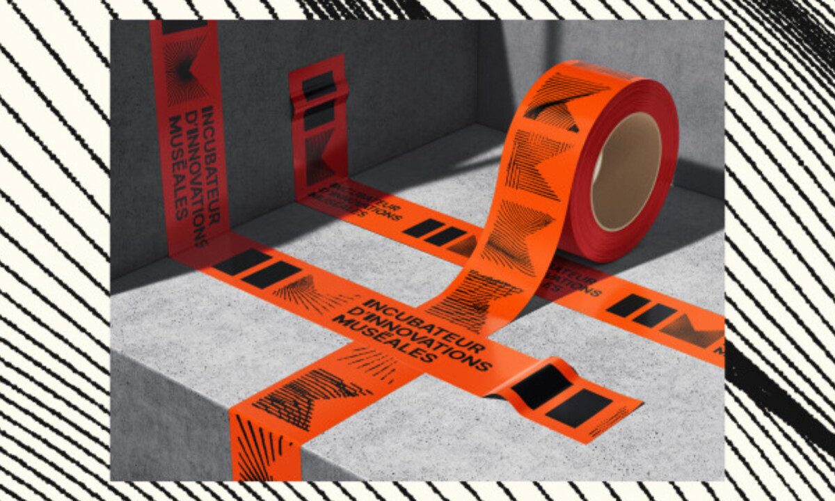 Tape graphics transform space into identity