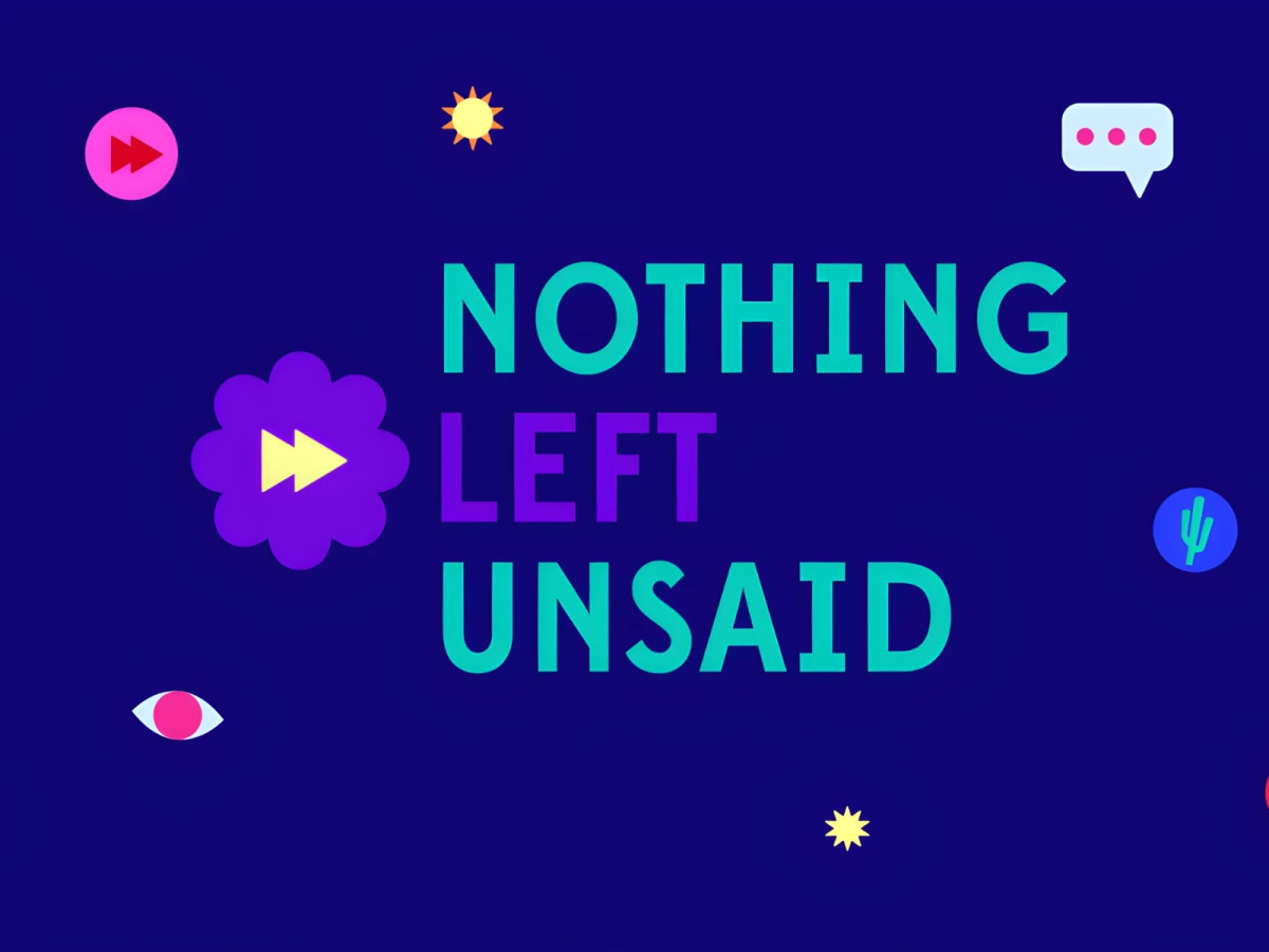 Nothing Left Unsaid Logo Design by Rhianna Francis
