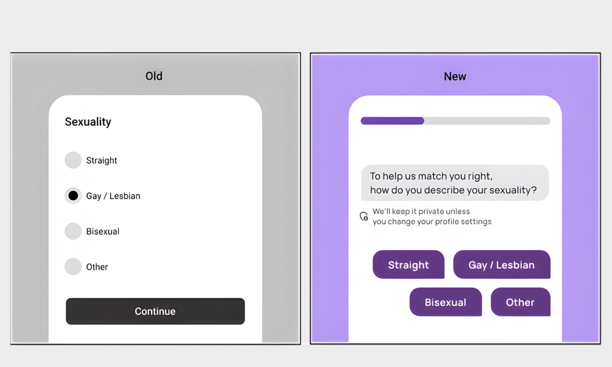 Conversational onboarding builds immediate trust