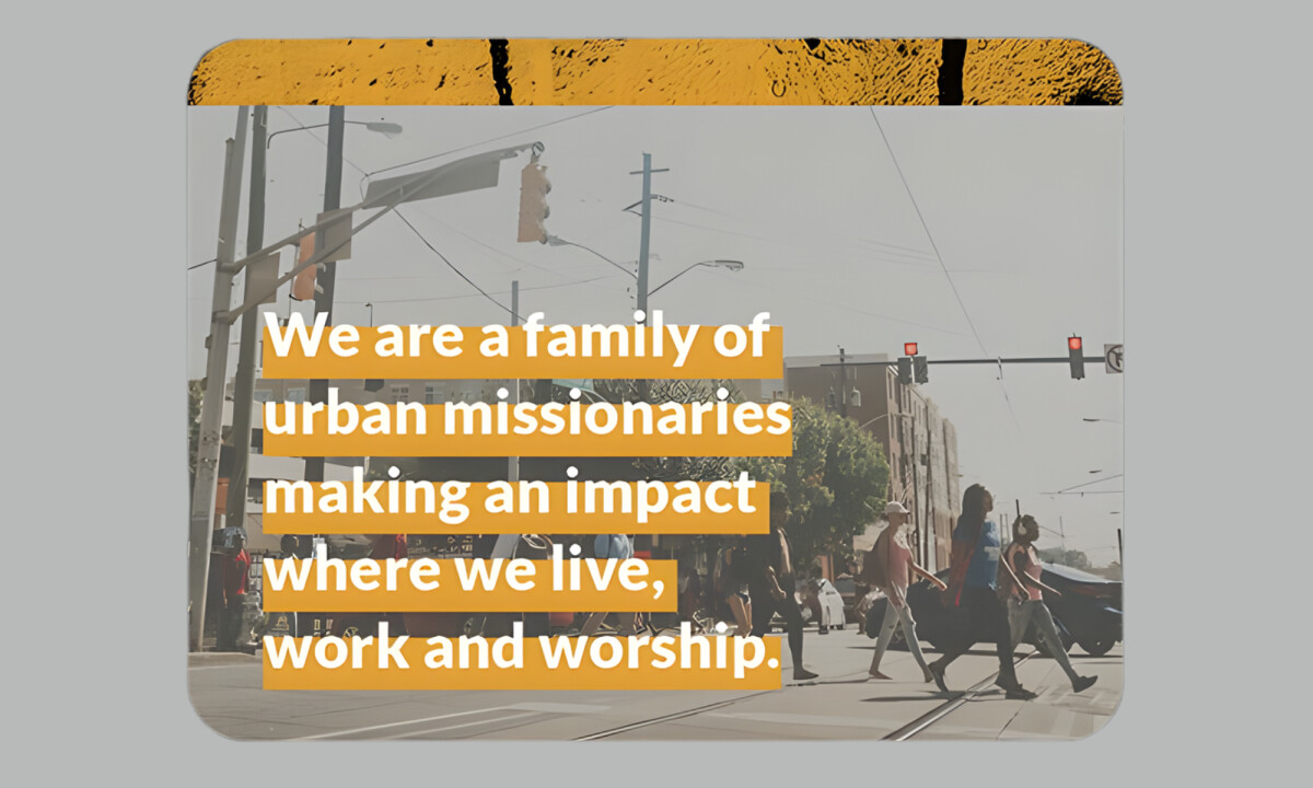 Bold type anchors mission in real streets