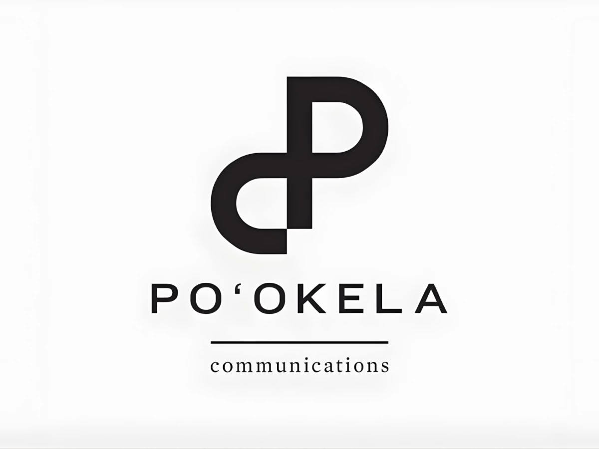 Poʻokela Communications Logo Design by Joy Stain