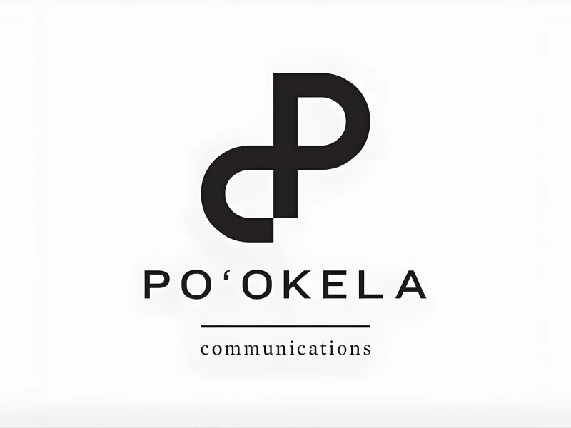 Poʻokela Communications Logo Design by Joy Stain