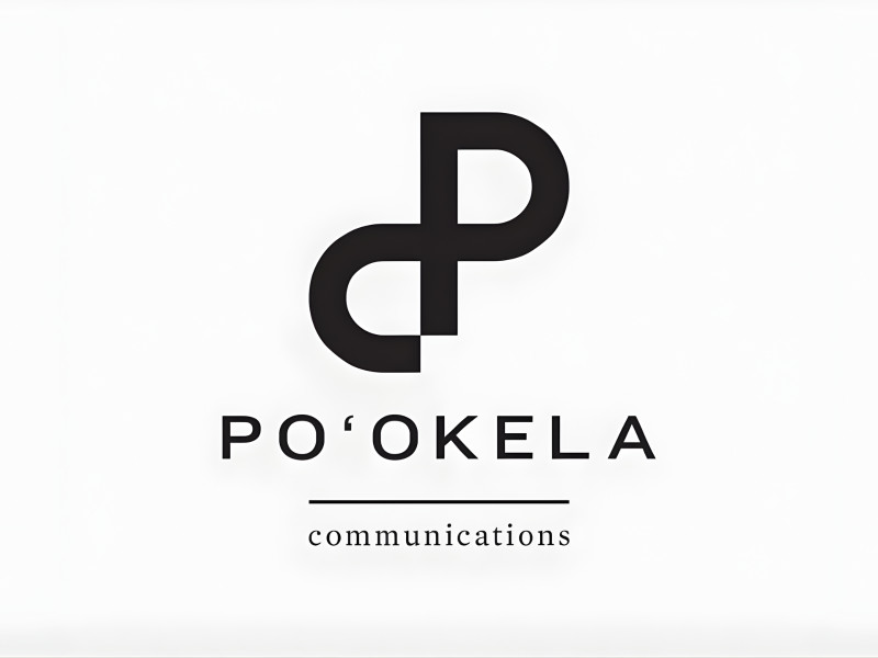 Poʻokela Communications Logo Design by Joy Stain