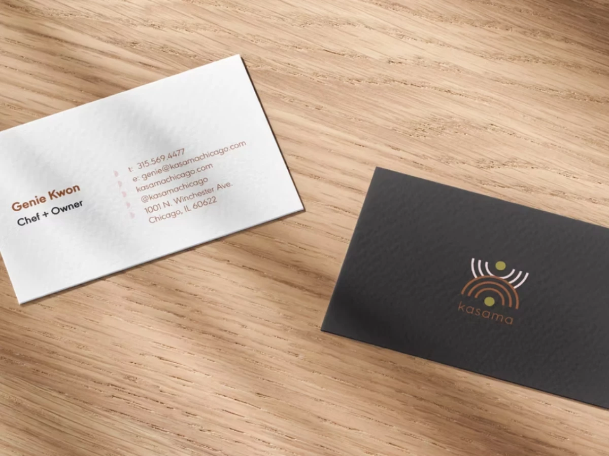 Kasama logo design by Lauren Richards.