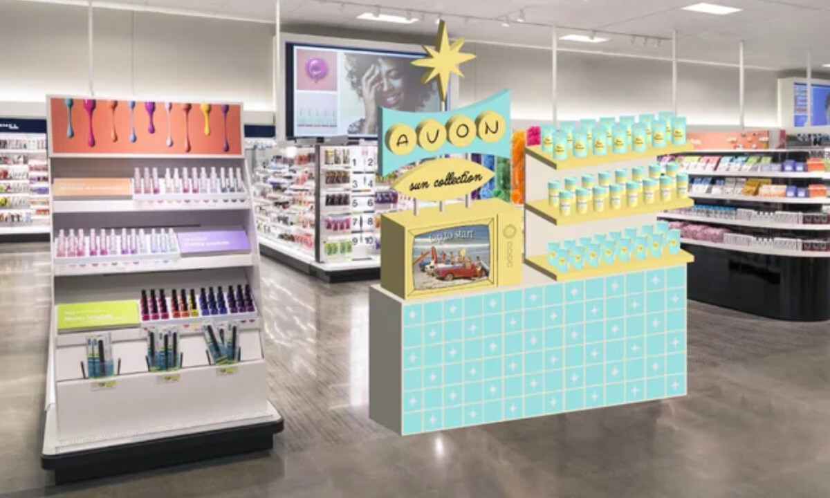 Avon packaging design by Grace Garlesky.