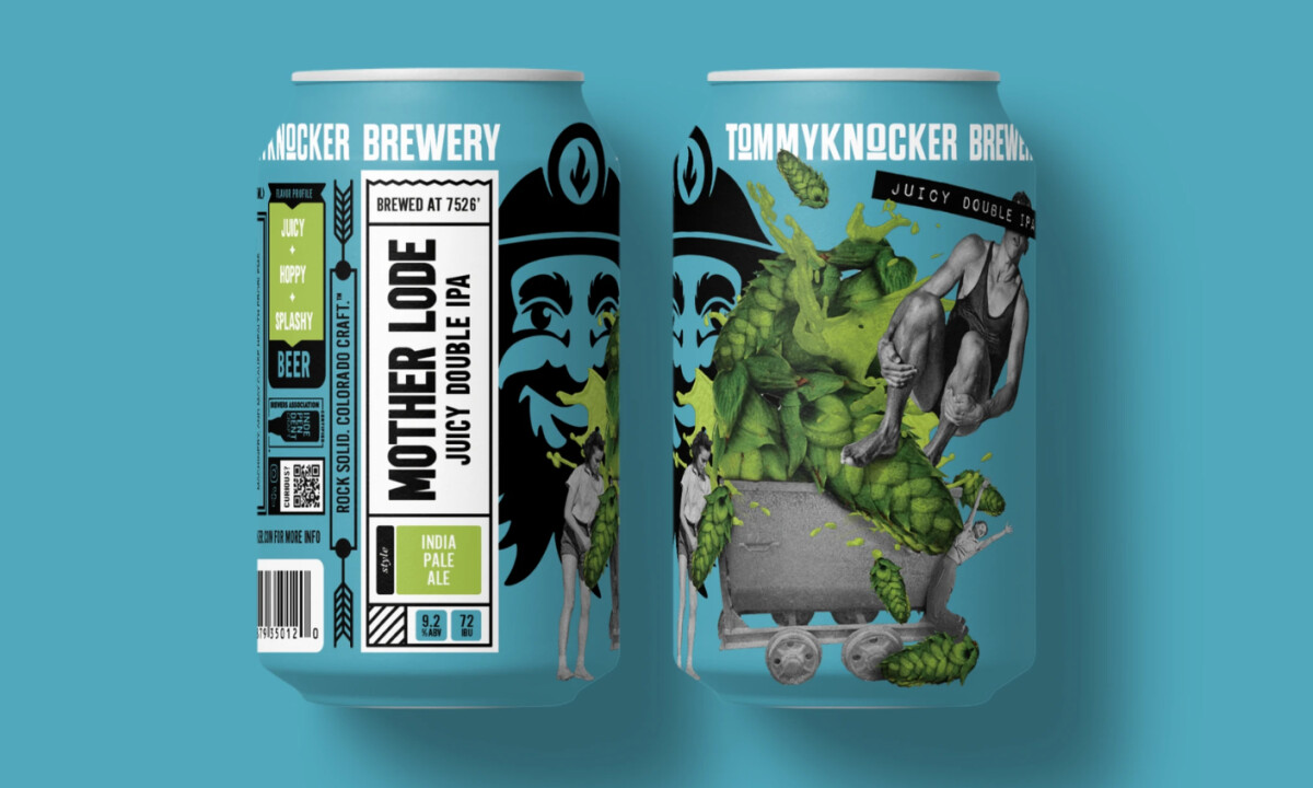 Tommyknocker Brewery packaging design by Ember Design LLC.