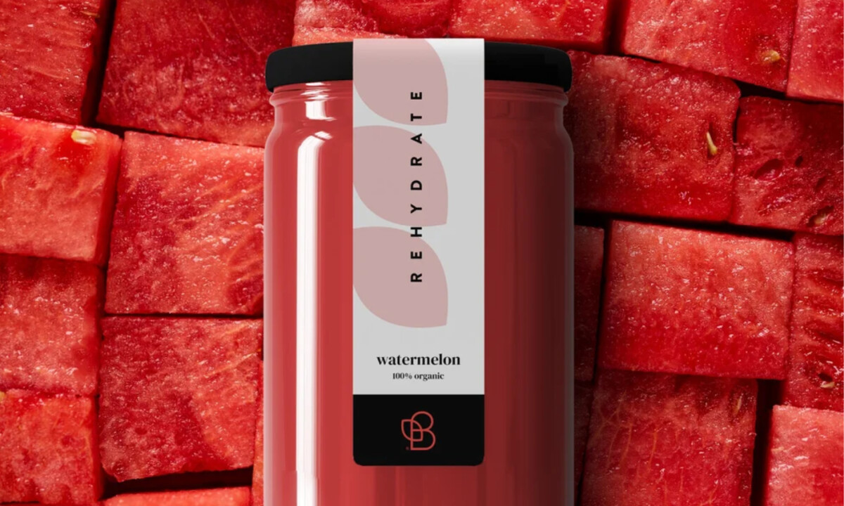 Biotta packaging design by Natalie Legg Design.