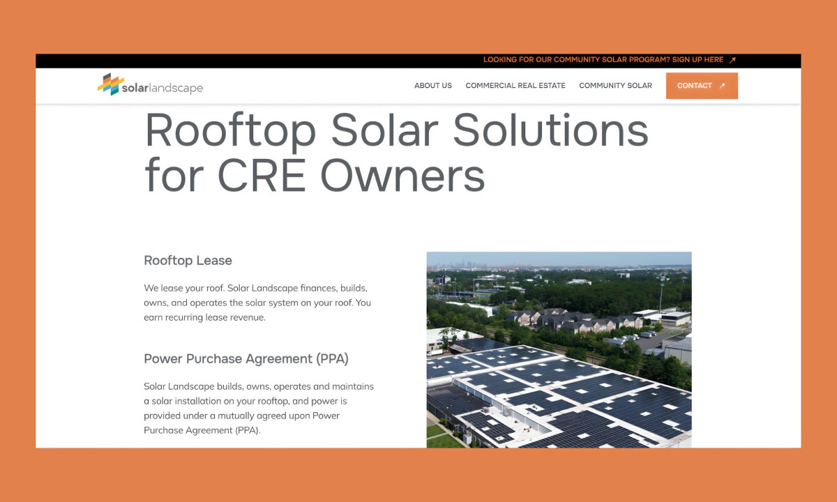 Rooftop solar solutions tailored to CRE owners