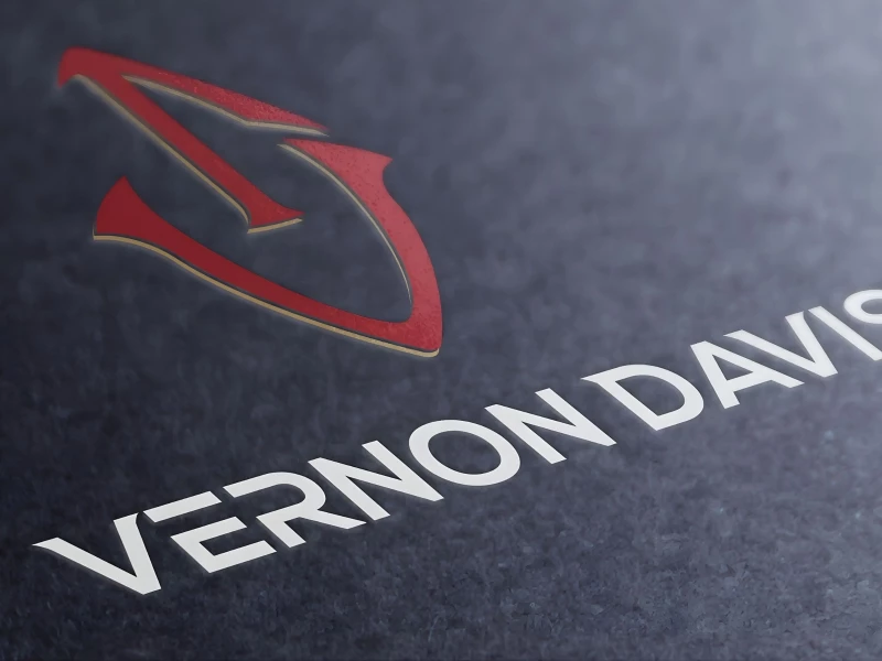 Vernon Davis logo design by Copa Design.