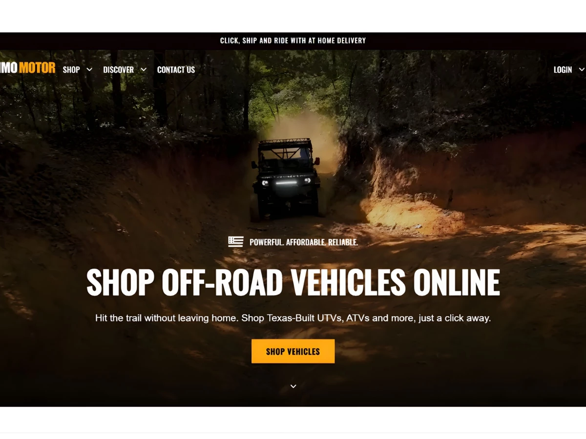 Massimo Motor Website Design by Digital Silk