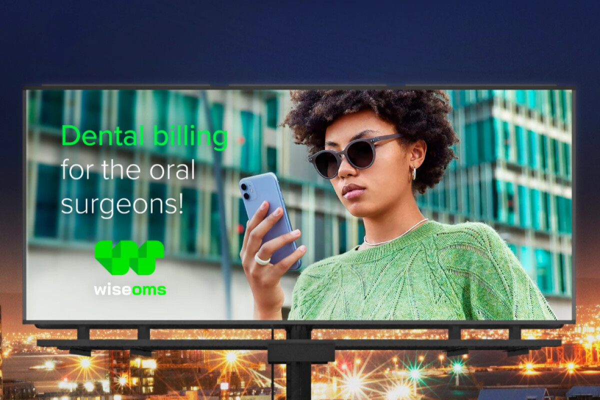 Billboard campaign targeting oral surgery practices