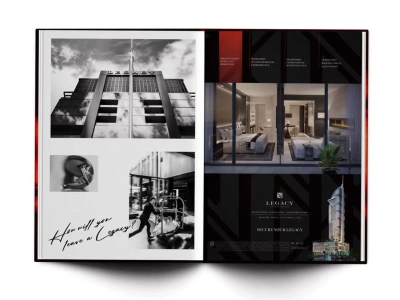 Legacy Hotel & Residences Print Design by UFO Suarez