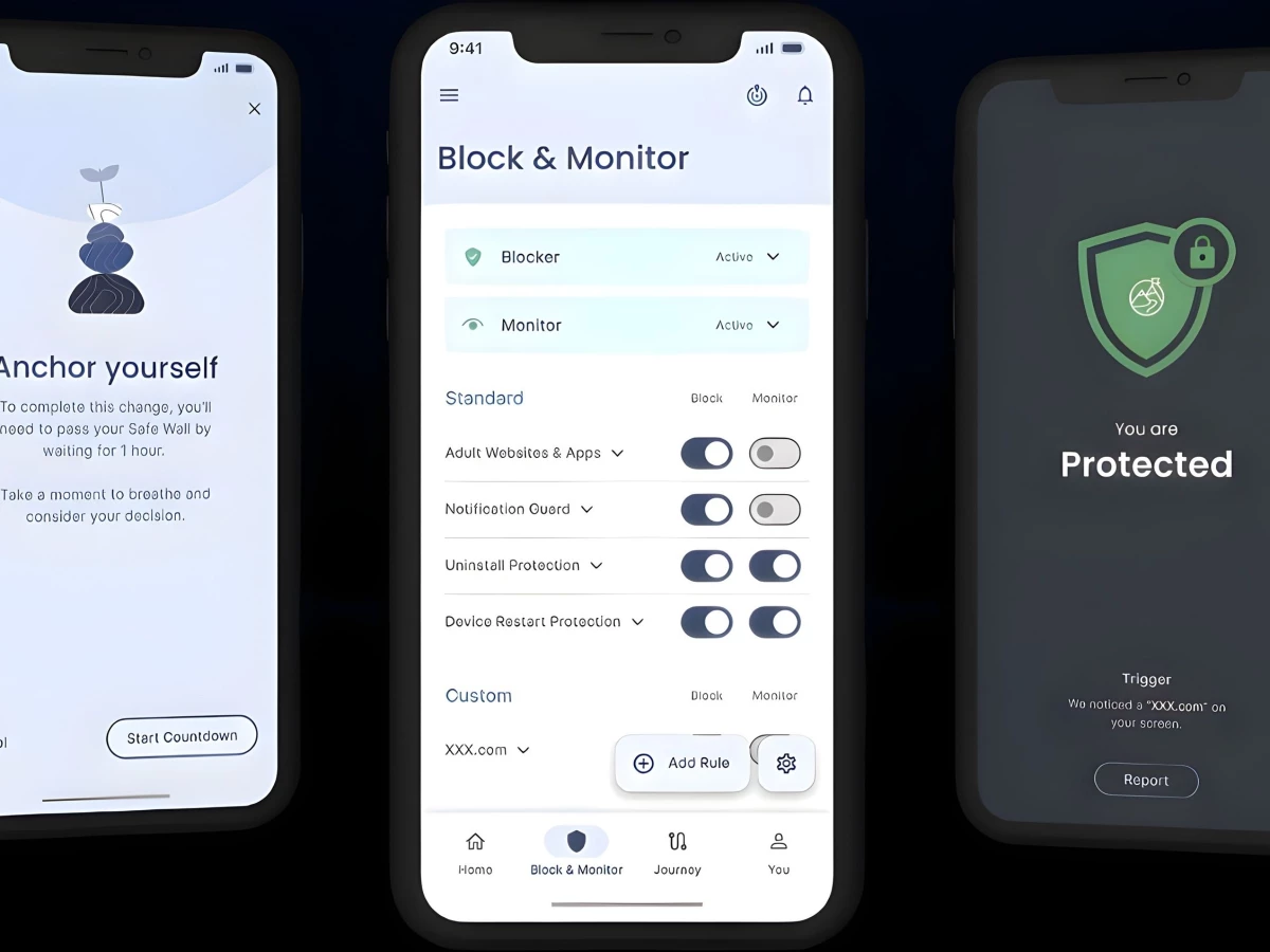 LeadMeNot App Design by Vijay Singh