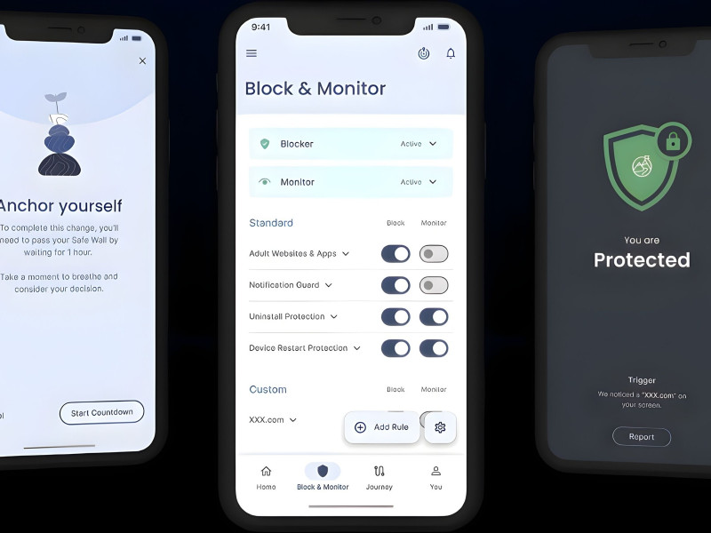 LeadMeNot App Design by Vijay Singh