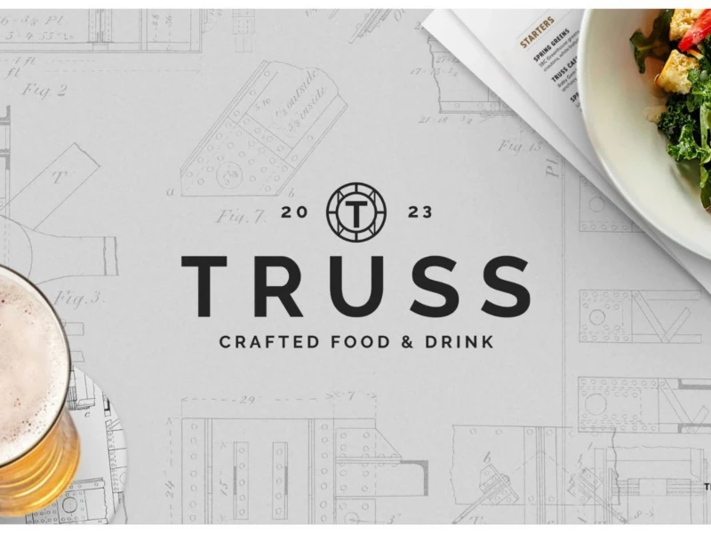 Truss Logo Design by Trenton Haddock