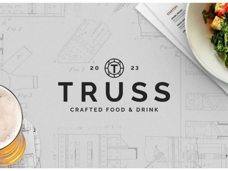 Truss Logo Design by Trenton Haddock