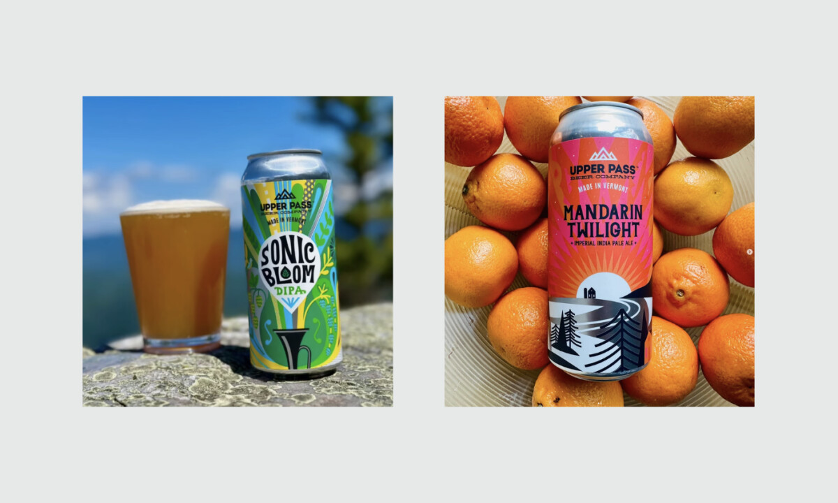 Upper Pass Beer Company Packaging Design