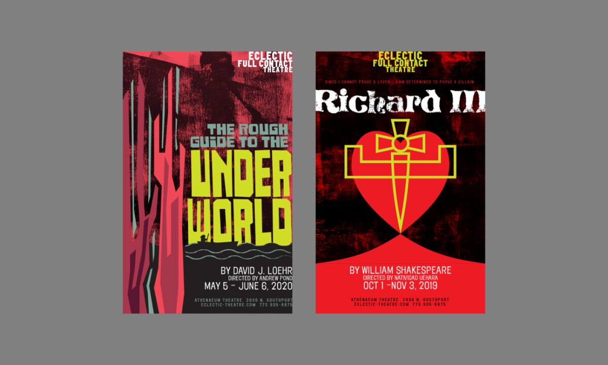 Eclectic Full Contact Theatre Poster Design