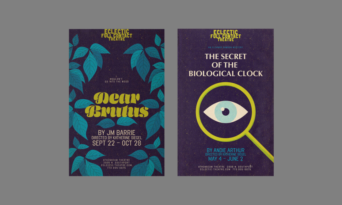 Eclectic Full Contact Theatre Poster Design