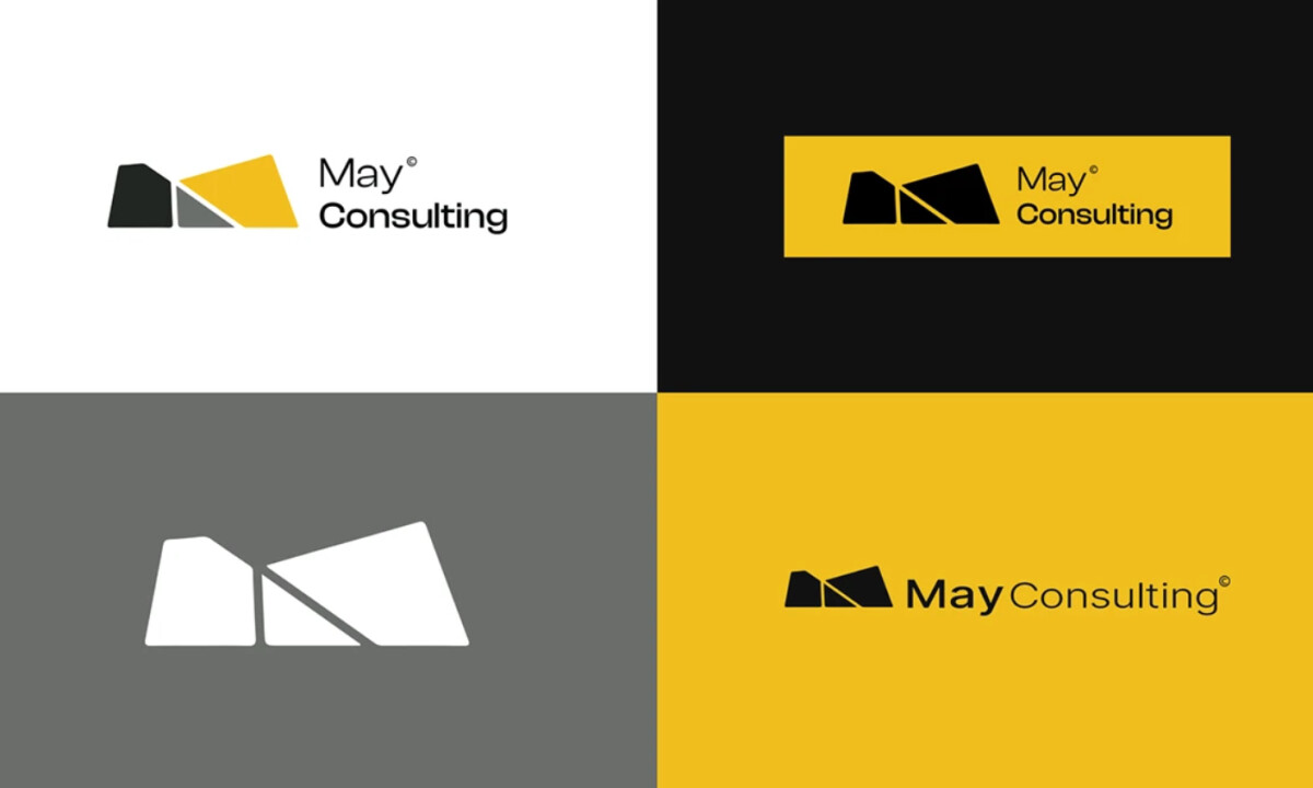 May Consulting logo design by Yasemin Gunhan.