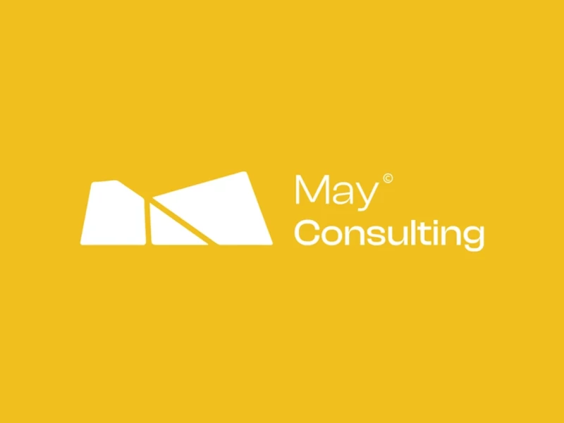 May Consulting logo design by Yasemin Gunhan.